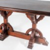 Large Scale Victorian Ecclesiastical Gothic Revival Aesthetic Centre Table in the Manner of A.W.N Pugin - Image 8
