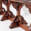 Large Scale Victorian Ecclesiastical Gothic Revival Aesthetic Centre Table in the Manner of A.W.N Pugin - Image 4