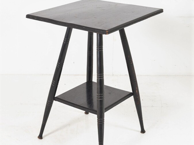 Victorian 19th Century Ebonised Occasional Table in the Manner of E.W. Godwin