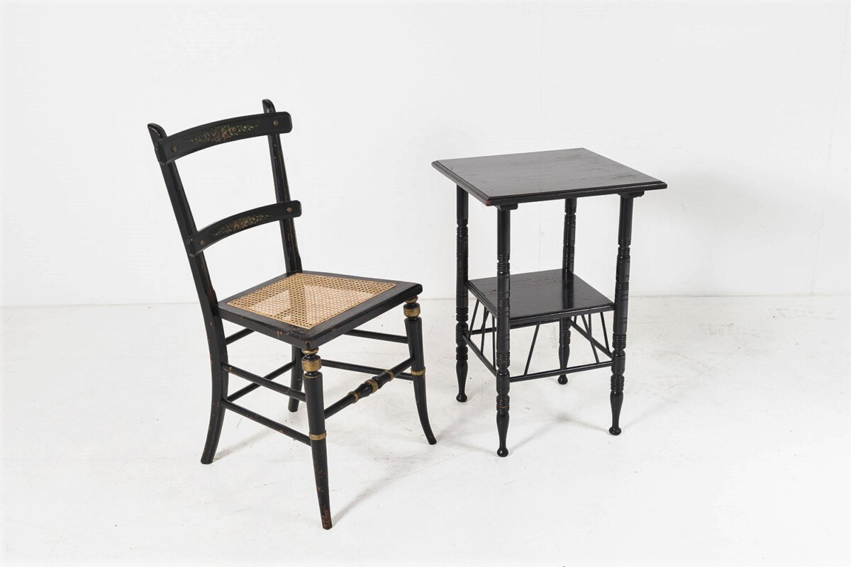 Circa.1900 Arts and Crafts E.W. Godwin Style Anglo-Japanese Ebonised Occasional Side Table - Image 8