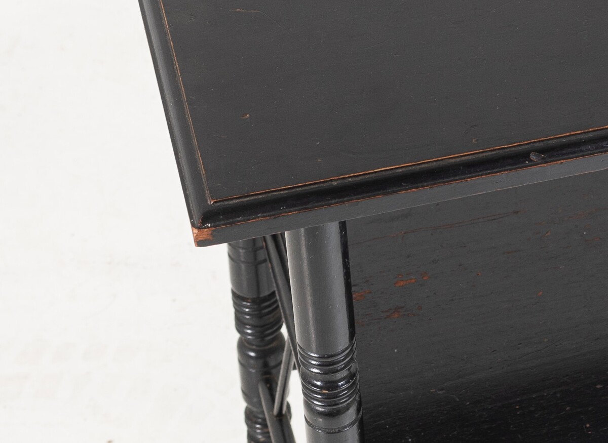 Circa.1900 Arts and Crafts E.W. Godwin Style Anglo-Japanese Ebonised Occasional Side Table - Image 5