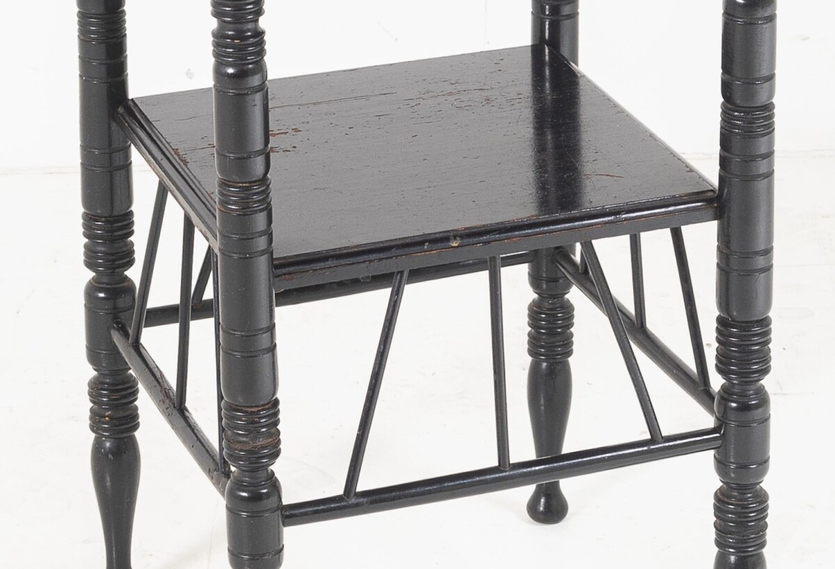 Circa.1900 Arts and Crafts E.W. Godwin Style Anglo-Japanese Ebonised Occasional Side Table - Image 3