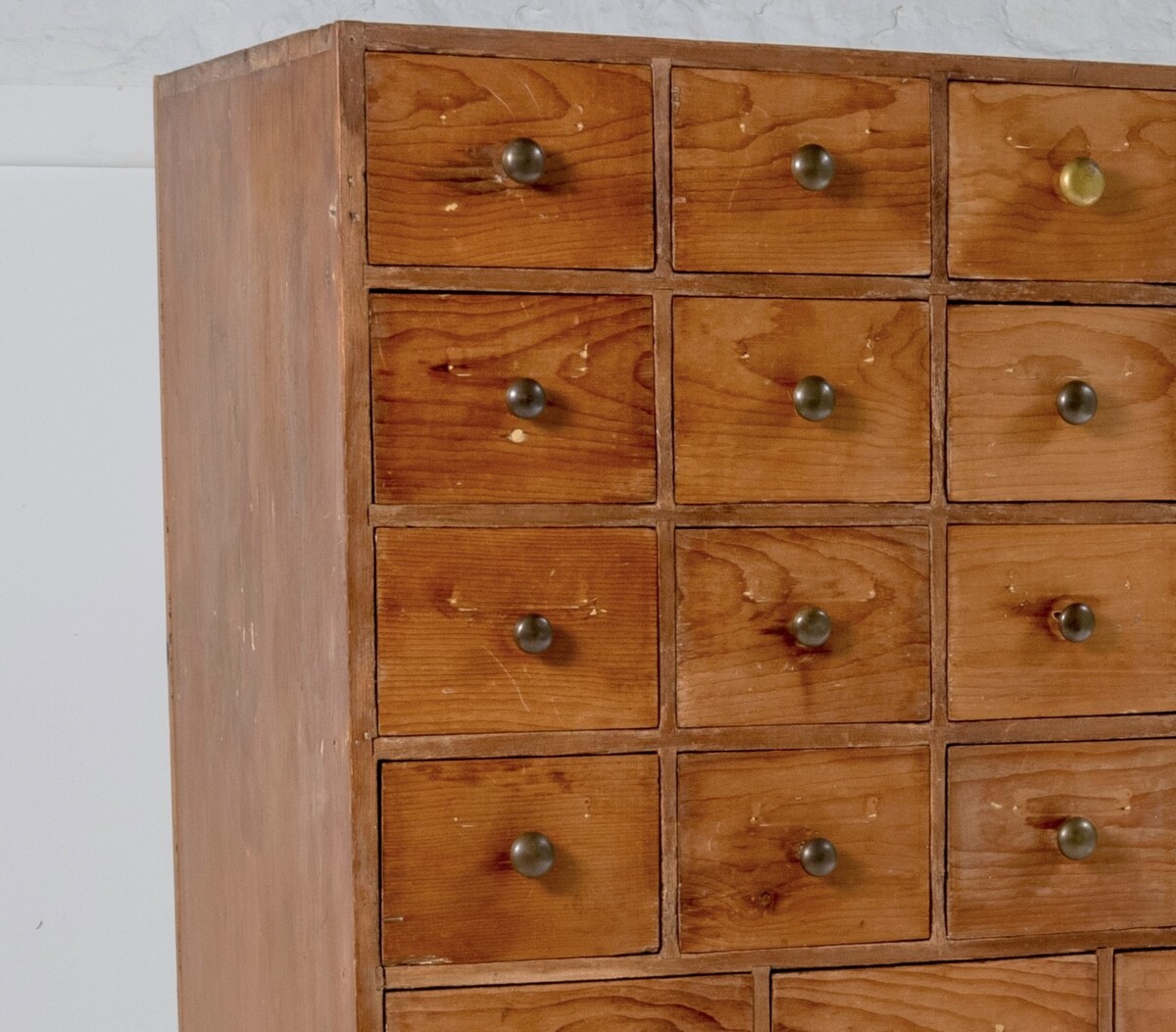 Large 19th Century 50 Bank of Drawers Shop Haberdashery Storage | Scottish Seed Merchant Cupboard - Image 9