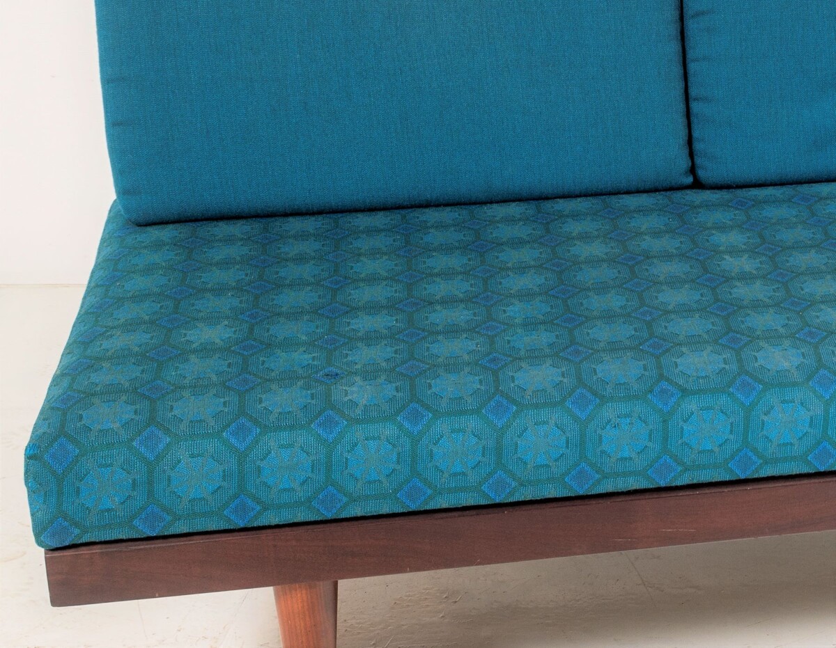 1960s Mid Century Teak 'Svanette' Daybed Sofa by Ingmar Relling in its Original Fabric - Image 14