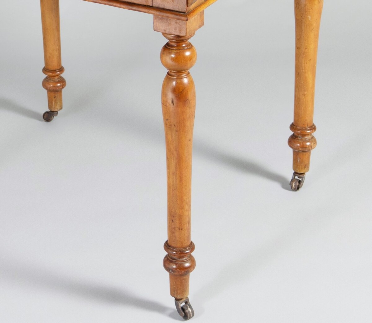 Small Satin Birch Writing Desk by Heal & Son London - Image 4