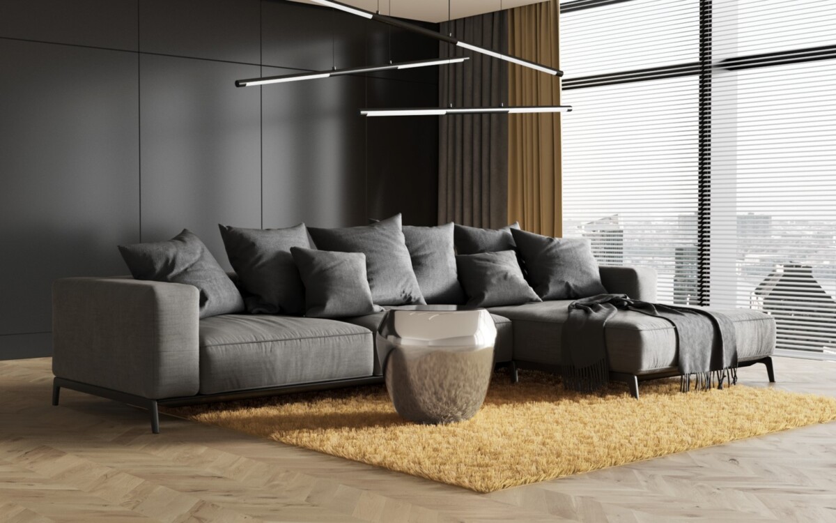 Exclusive Hand Blown Designer Glass Table 'TEJA' Silver - The Ivana Steiner Collection - Image 2
