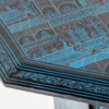 A Vibrant 1970s Burmese Hand Painted Occasional Side Table, Kashmiri in Style - Image 9