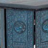 A Vibrant 1970s Burmese Hand Painted Occasional Side Table, Kashmiri in Style - Image 6