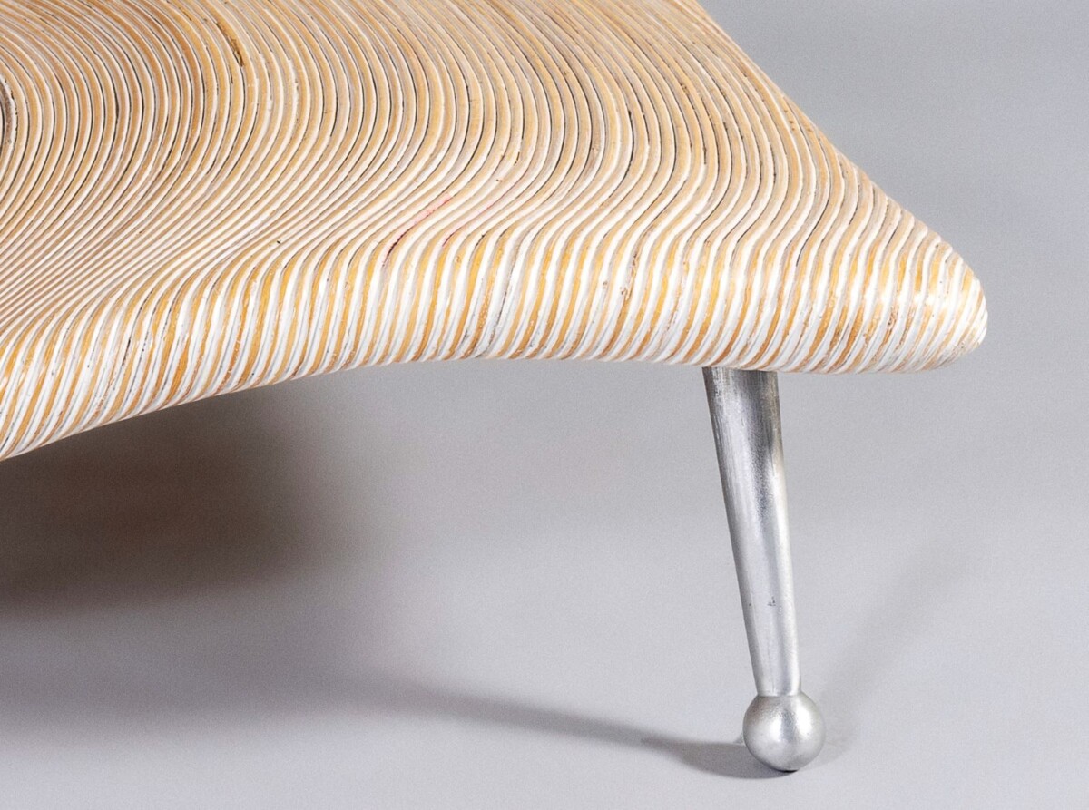Designer Coconut Wicker Low Lounge Chair by Clayton Tugonon for Snug - Image 8