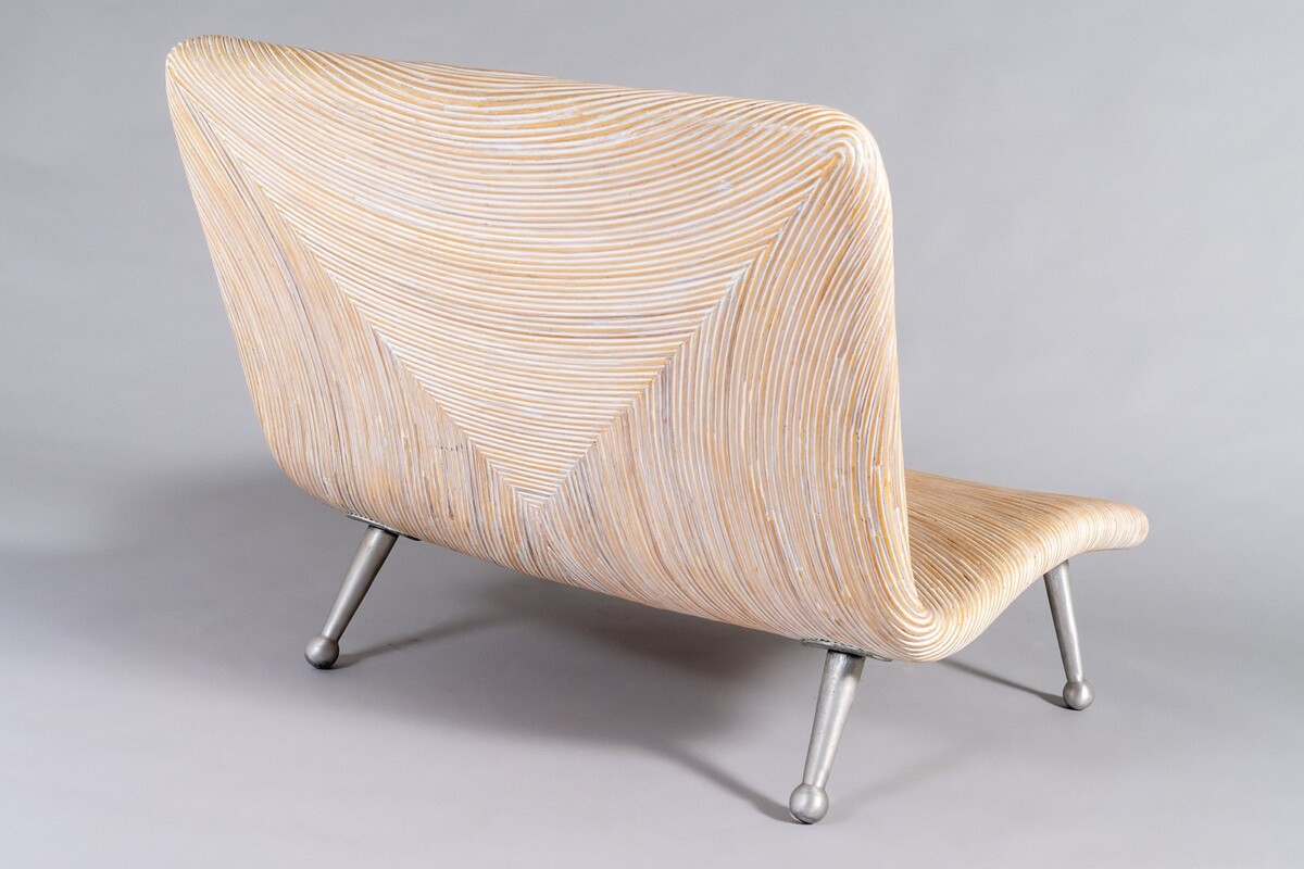 Designer Coconut Wicker Low Lounge Chair by Clayton Tugonon for Snug - Image 13