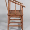 A 19th Century Antique Chinese Elm Horseshoe Armchair Late Qing - Image 4