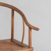 A 19th Century Antique Chinese Elm Horseshoe Armchair Late Qing - Image 2