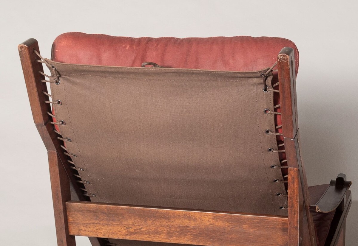 Pair of mid-Century Torbjørn Afdal Hunter-Safari High-Back Leather Lounge Chairs - Image 10