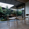 HIDA Suwari Lounge Chair with Wooden Seat - Japanese Oak - Image 2