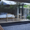 HIDA Suwari Lounge Chair with Wooden Seat - Japanese Oak - Image 8