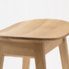 HIDA Suwari Stool with Wooden Seat - Japanese Oak - Image 2