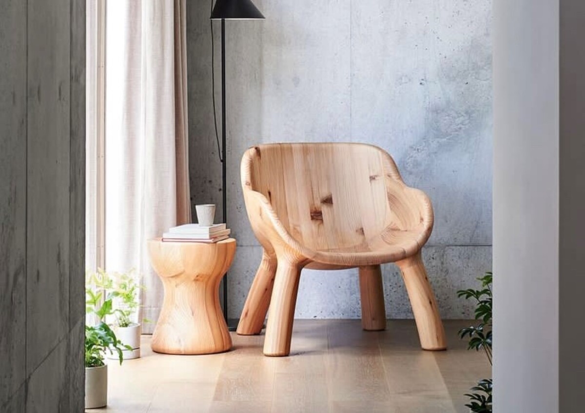 HIDA Shinra Cedar Lounge Tree Chair | By ATSUHIKO MISAWA - Image 2