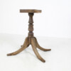 French Oak Plinth Pedastal Table, Decorative Plant Stand or Sculpture Display - Image 3