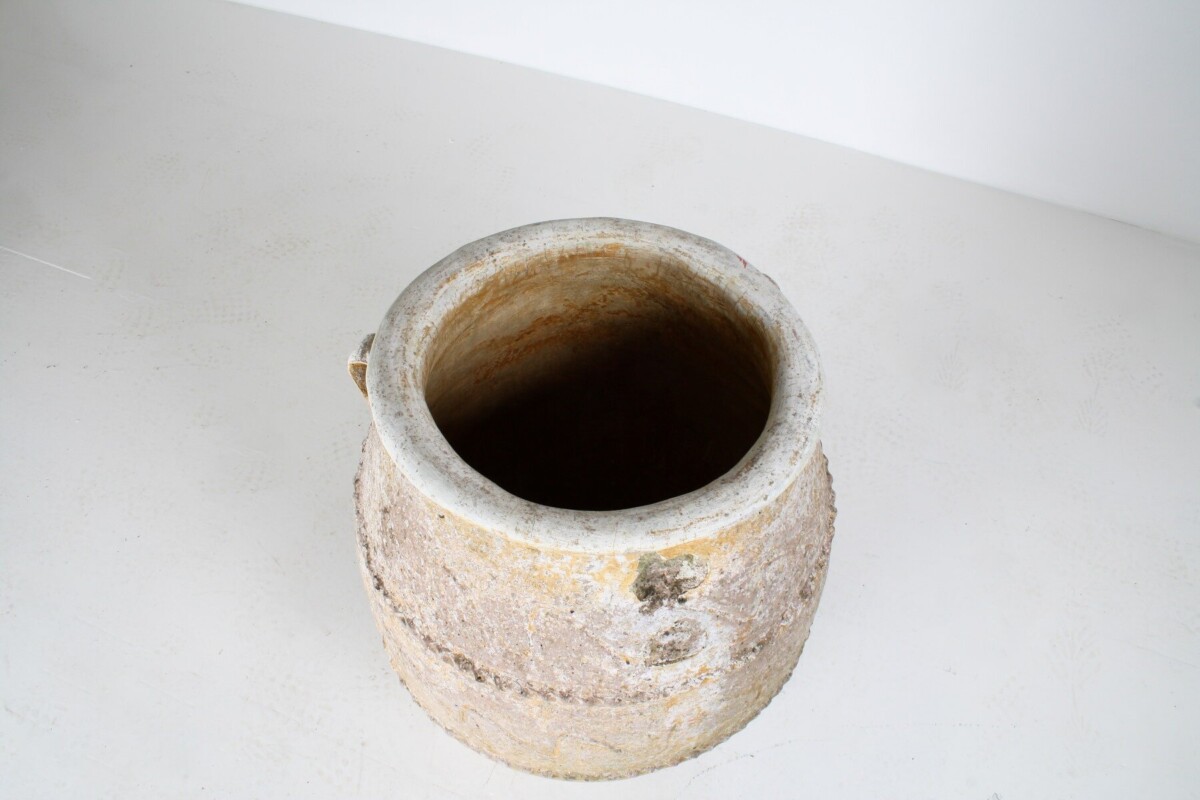 Large 19th Century Grecian Terracotta Pithari Oil Jar | Olive Pot Garden Planter - Image 17