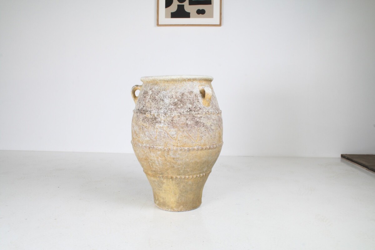 Large 19th Century Grecian Terracotta Pithari Oil Jar | Olive Pot Garden Planter - Image 16