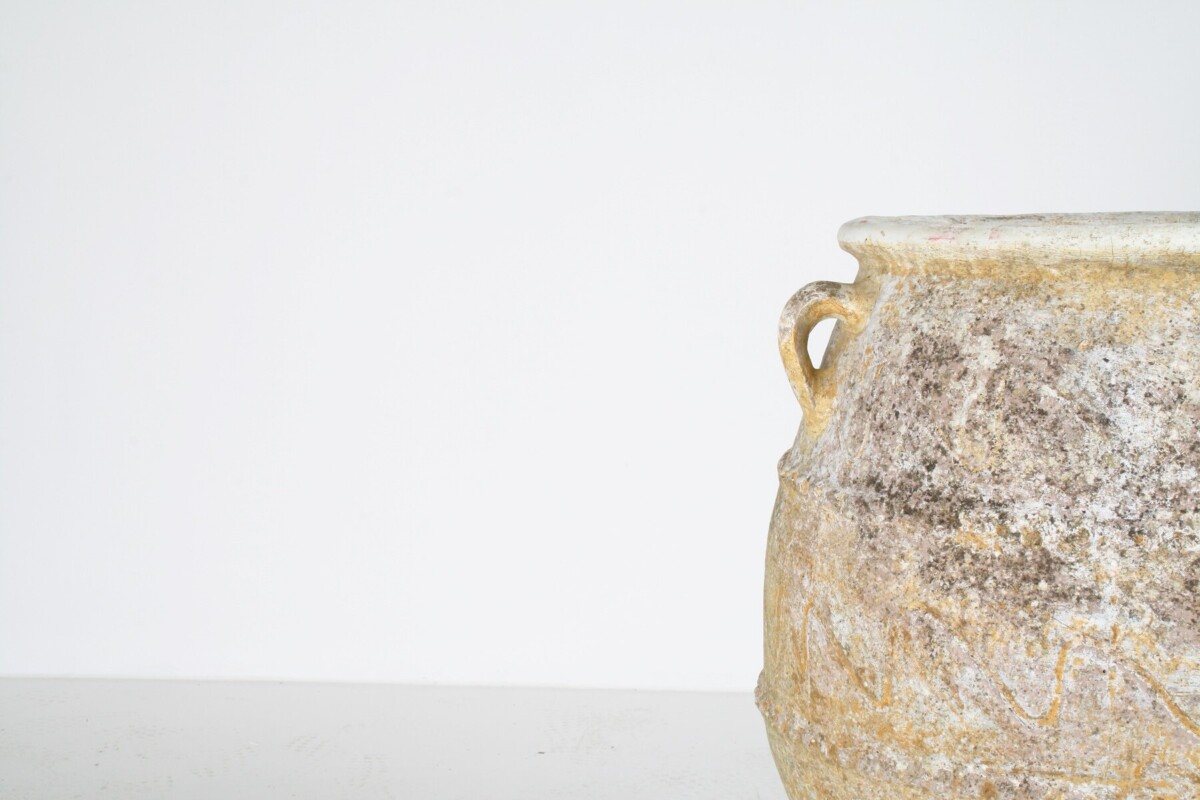 Large 19th Century Grecian Terracotta Pithari Oil Jar | Olive Pot Garden Planter - Image 4