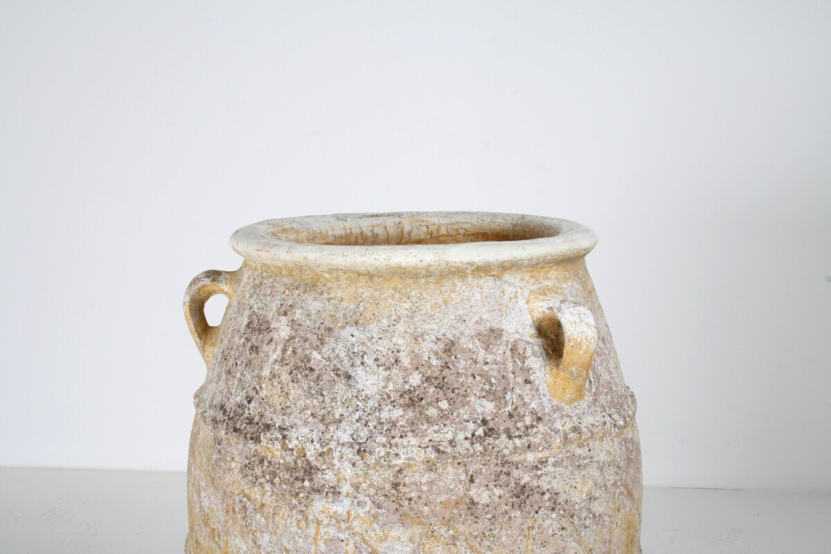 Large 19th Century Grecian Terracotta Pithari Oil Jar | Olive Pot Garden Planter - Image 2