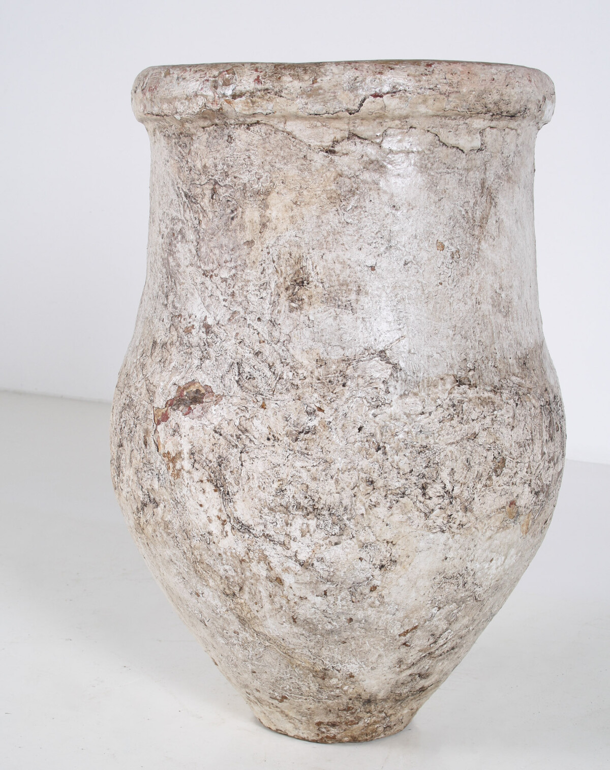 Large Floor Standing Amphora Olive Pot Garden Planter with Aged Patina - Image 13