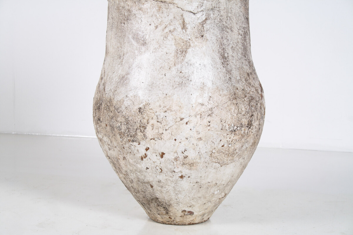 Large Floor Standing Amphora Olive Pot Garden Planter with Aged Patina - Image 16