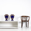 A Pair of Large Vintage 1980s Rococo Regency Vases By Agostinelli Italy for Harrods. - Image 3