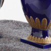 A Pair of Large Vintage 1980s Rococo Regency Vases By Agostinelli Italy for Harrods. - Image 13