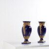 A Pair of Large Vintage 1980s Rococo Regency Vases By Agostinelli Italy for Harrods. - Image 5