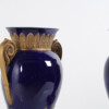 A Pair of Large Vintage 1980s Rococo Regency Vases By Agostinelli Italy for Harrods. - Image 7