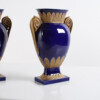 A Pair of Large Vintage 1980s Rococo Regency Vases By Agostinelli Italy for Harrods. - Image 10
