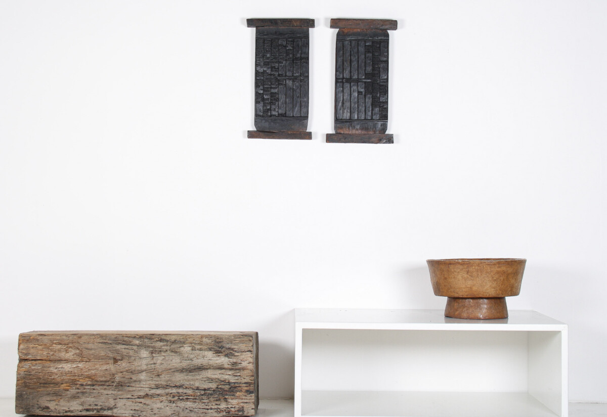 Historic Korean Wooden Printing Blocks | Decorative Wall Shelf Art - Image 24