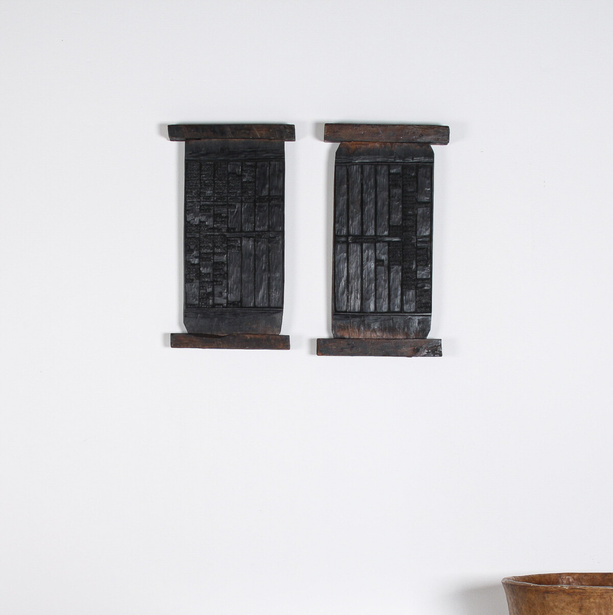 Historic Korean Wooden Printing Blocks | Decorative Wall Shelf Art - Image 21
