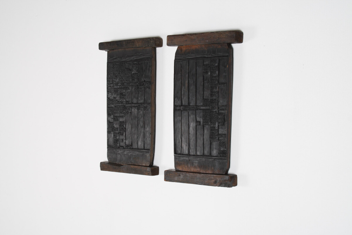Historic Korean Wooden Printing Blocks | Decorative Wall Shelf Art - Image 18