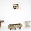 Primitive Carved Stone Trough Planter Weathered Organic Garden Feature | Bonsai Display - Image 12
