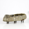 Primitive Carved Stone Trough Planter Weathered Organic Garden Feature | Bonsai Display - Image 10