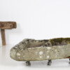Primitive Carved Stone Trough Planter Weathered Organic Garden Feature | Bonsai Display - Image 9