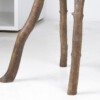 A Primitive Organic Wooden Vernacular Wabi Sabi Side Table or Stool - Image 8
