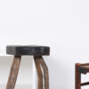 A Primitive Organic Wooden Vernacular Wabi Sabi Side Table or Stool - Image 7