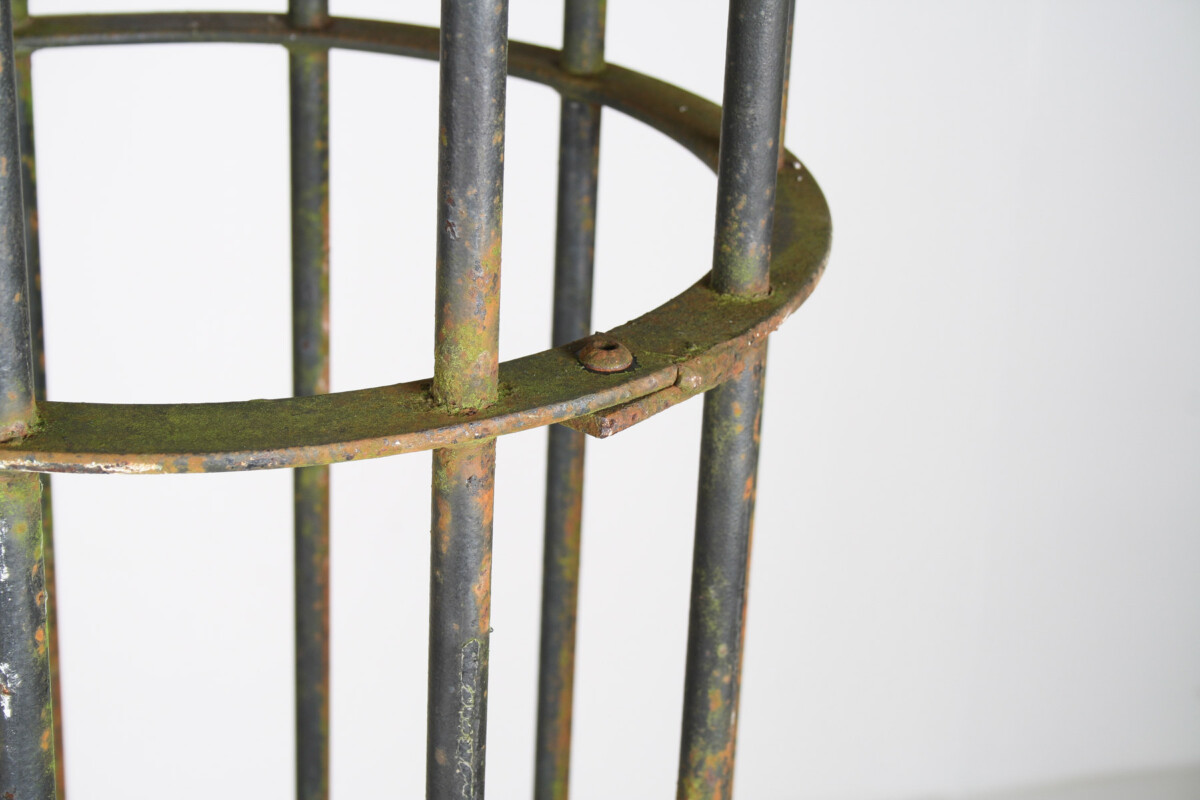 A Pair of Reclaimed Iron Tree Guards Garden Trellis Topiary Frames - Image 11