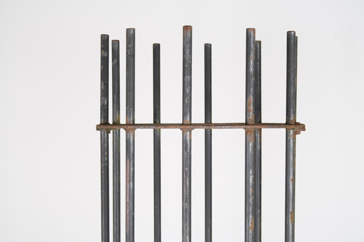 A Pair of Reclaimed Iron Tree Guards Garden Trellis Topiary Frames - Image 6