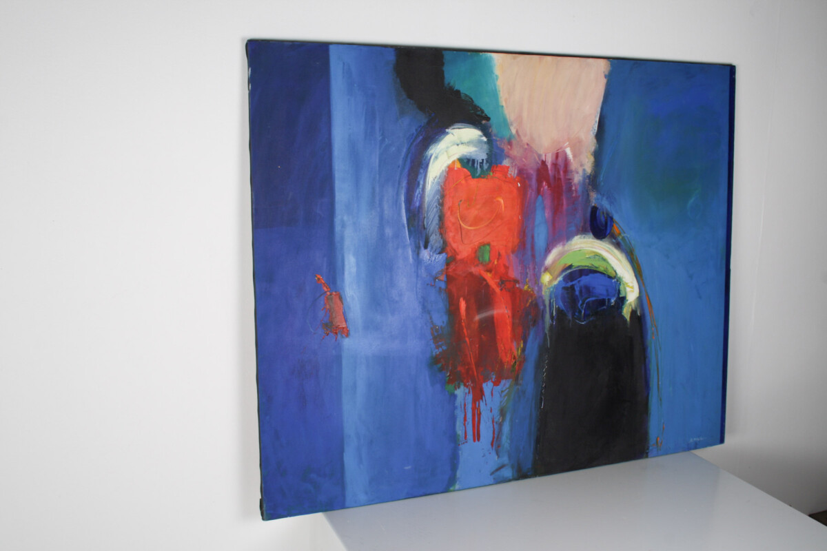 A Large Abstract Oil on Canvas Painting by Robert K McKellar - Image 9