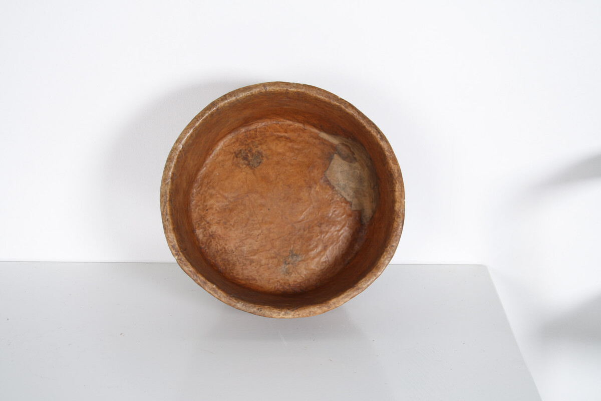 Unusual Large Decorative Antique Papier Mâché Bowl - Image 10