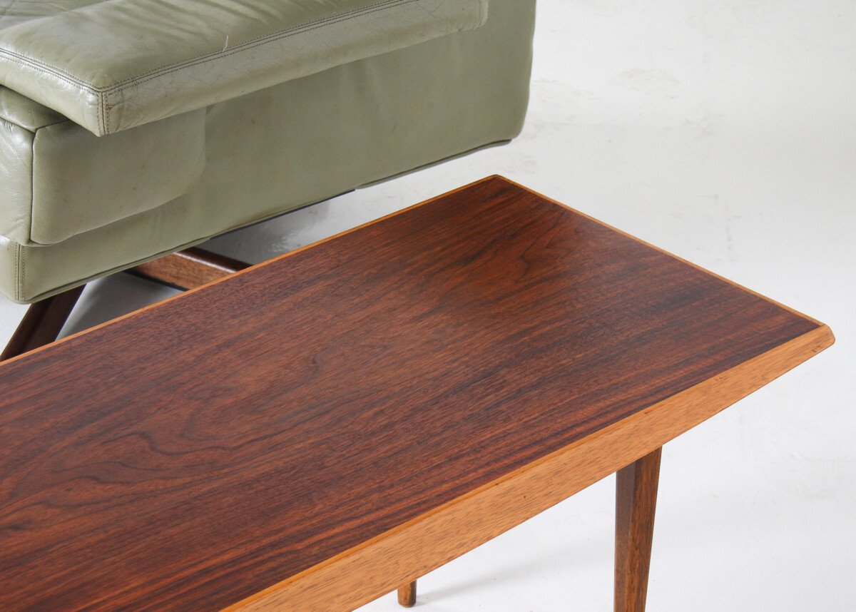 1960s Mid-Century Rectangular Teak Coffee Table 4ft Long - Image 7