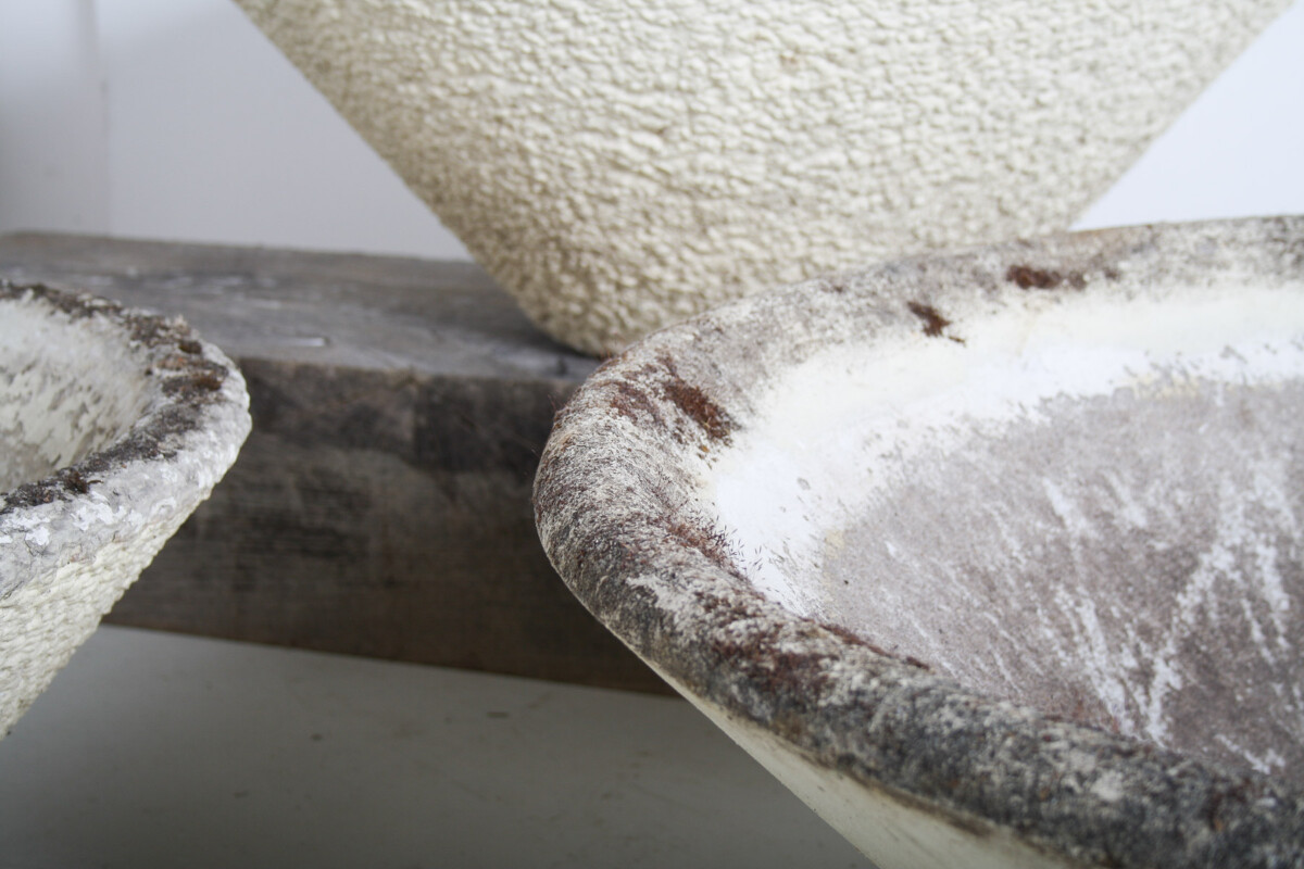 A Large 1960s Mid Century Modernist Concrete Planter in the manner of Willy Guhl - Image 13