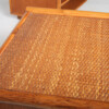 A Pair of Mid-Century Rattan Top Bamboo Night Stand Side Tables - Image 8