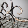 Decorative 1950s Metal Wirework Scroll Garden Patio Chair - Image 10