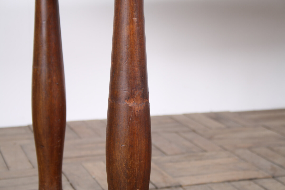 Large Antique French Refectory Dining Table 1920s Desk Retail Display - Image 14